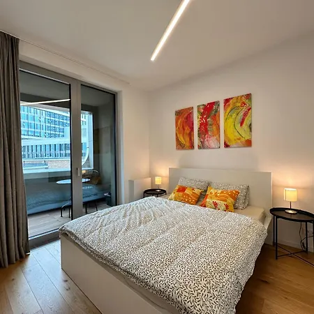 Sky1 Modern Aptm On 7 Floor With Rooftop View * Bratislava