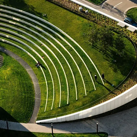 Appartement Sky1 Modern Aptm With Rooftop View 30 Floor Bratislava