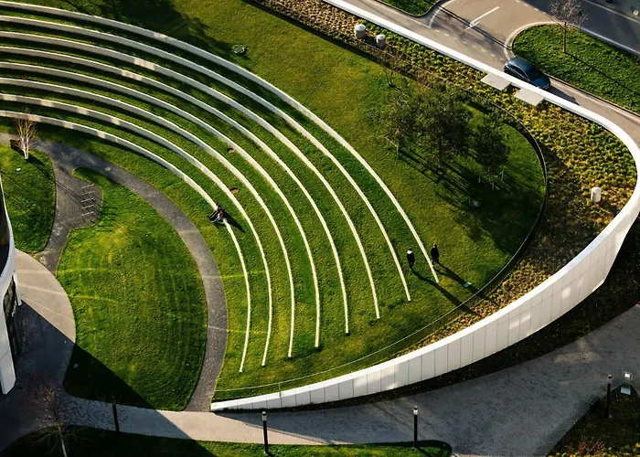 Appartement Sky1 Modern Aptm With Rooftop View 30 Floor Bratislava